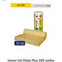 Isover Uni Mata Plus 200 wełna mineralna 20 cm | 038 |