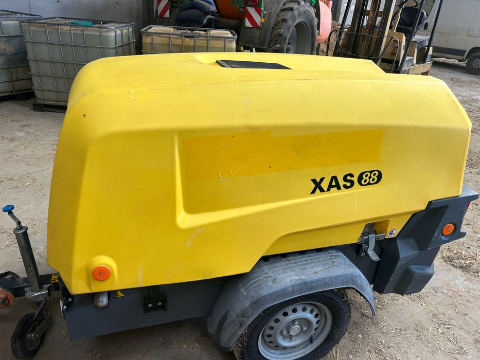 Atlas copco xas88 Sprężarka śrubowa Kubota V 1505-CR