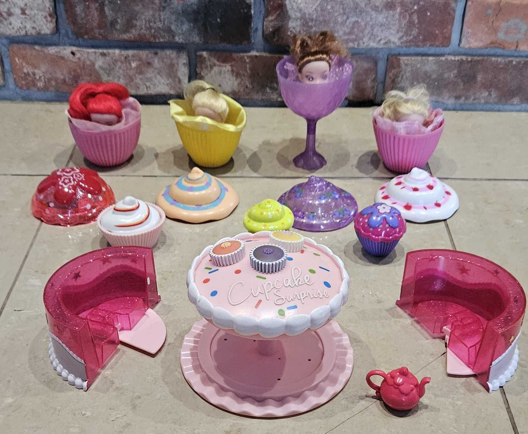 Laleczki cupcake oraz tort