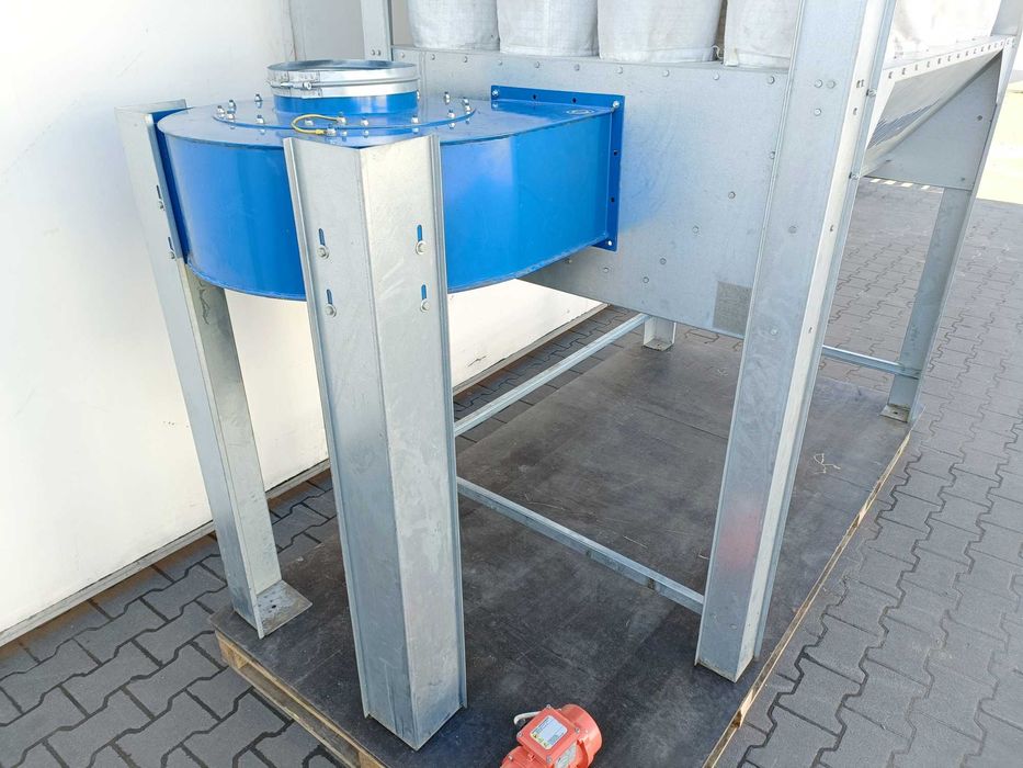 Wentylator 7,5kW  8000m3/h pyłów mdf trocin wiórów substancji sypkich