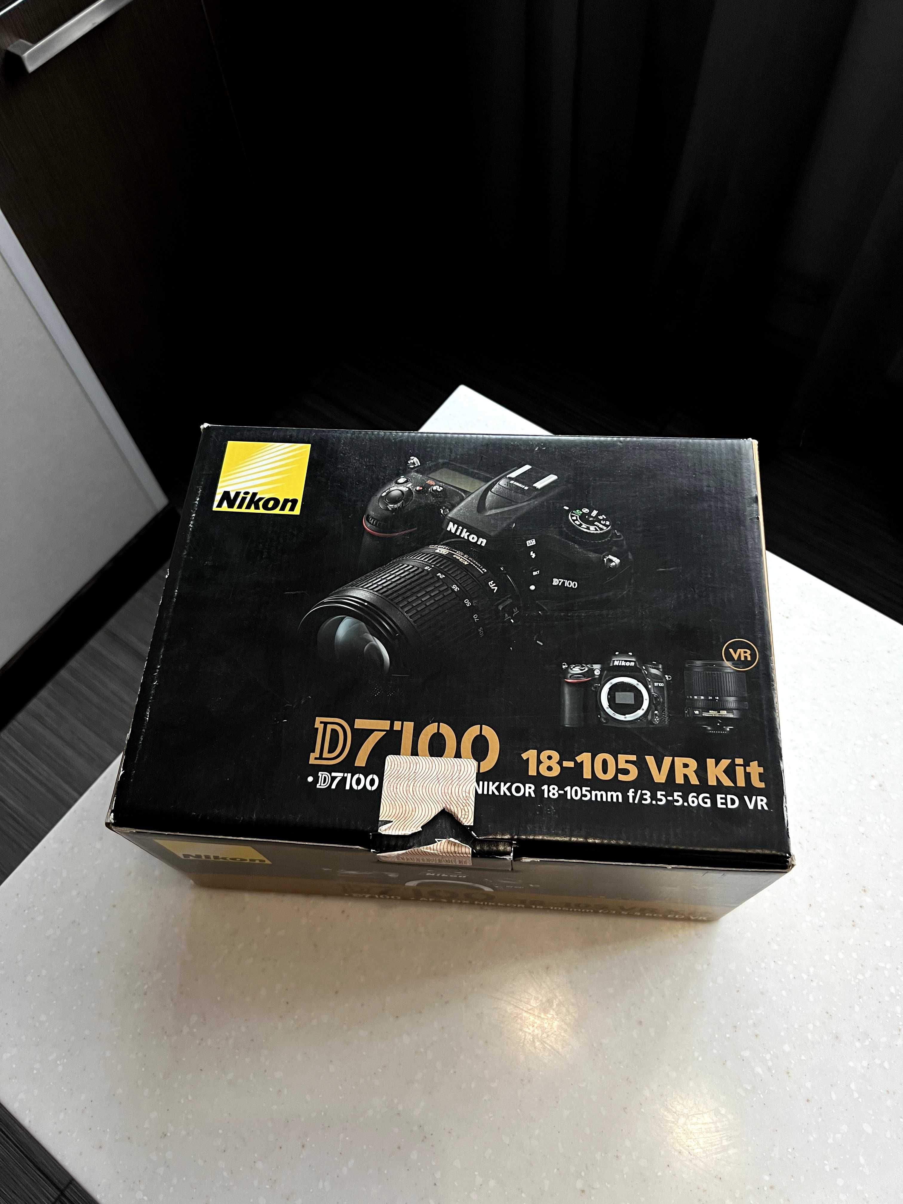 Nikon D7100 18-105 VR Kit з пробігом лише 5410 кадрів.
