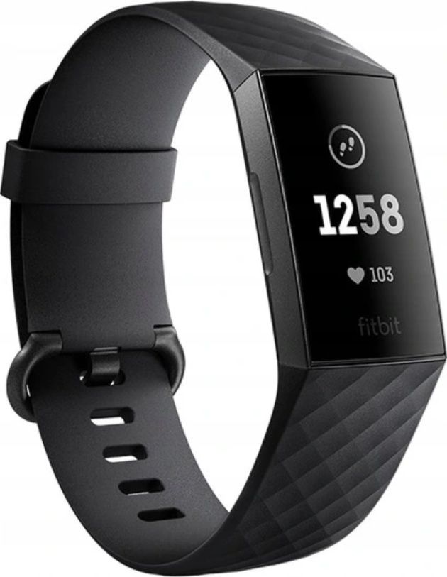 Opaska Smartband Fitbit Charge 3 Pulsometr Czarna