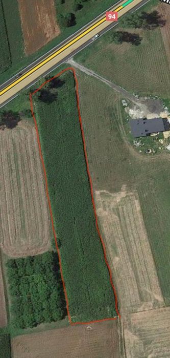 Działka 445 /446 na sprzedaż Rozbórz przy drodze nr. 94