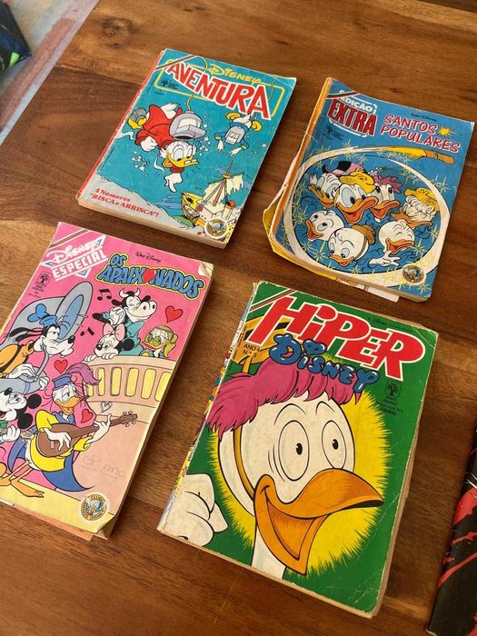 Livros de Banda Desenhada (X-MEN, HOMEM ARANHA, HULK, DISNEY)