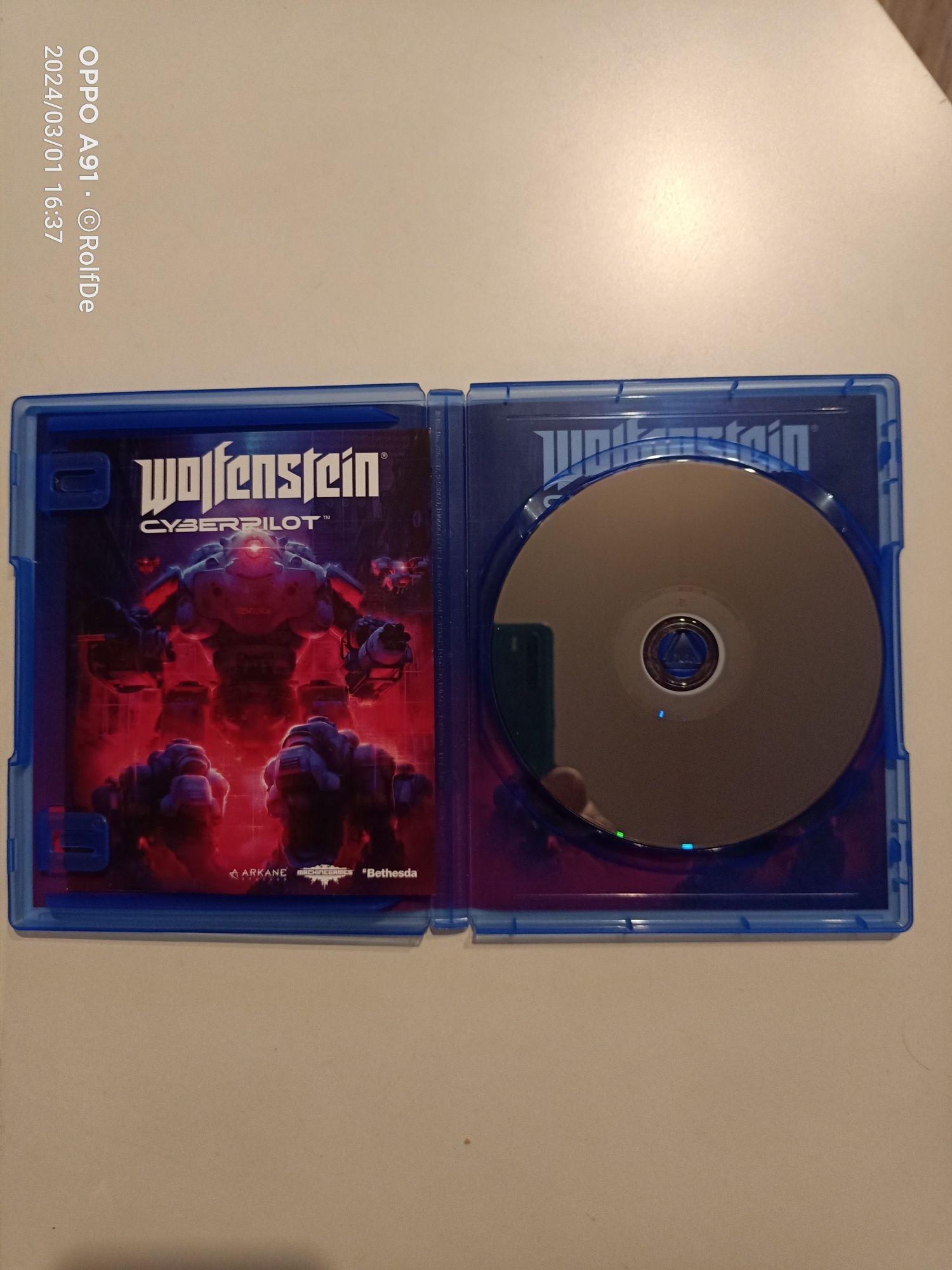 Gra PS4 Wolfenstein cyberpilot VR