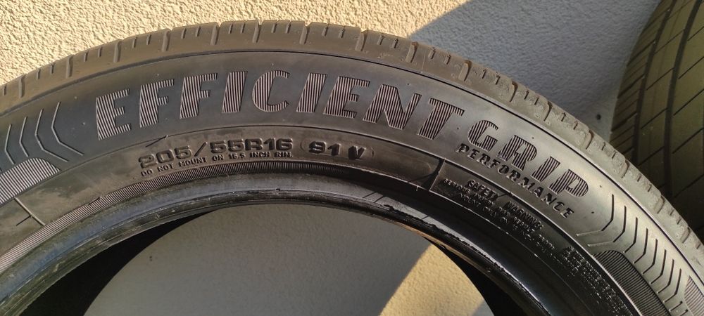 Opony Good Year Efficient Grip Performance 205 55 r16 - 2 sztuki