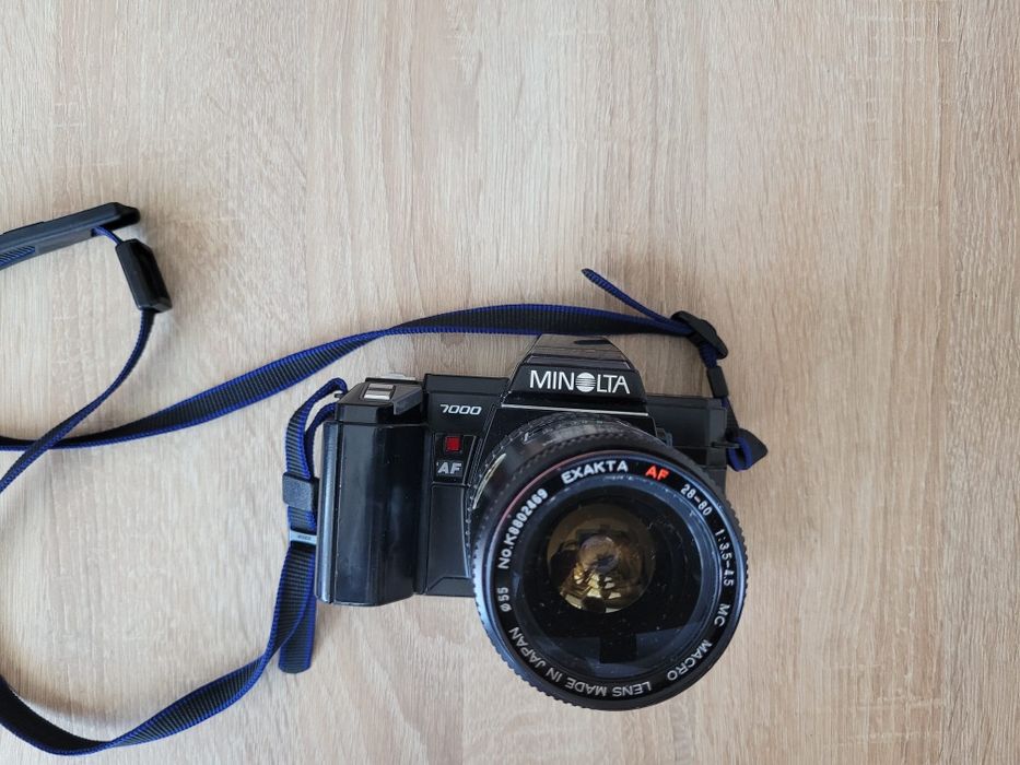 Aparat fotograficzny Minolta 7000 Vintage