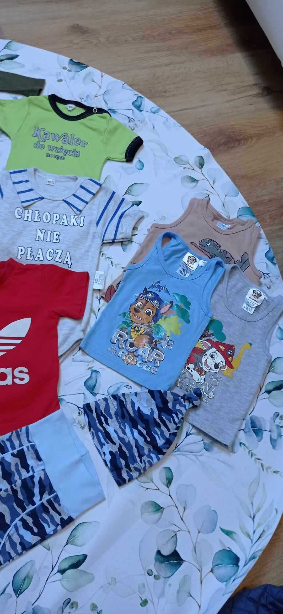 Sprzedam paczkę ubranek stan idealny 80 i 86