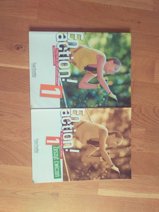 Podręcznik i zeszyt ćwiczeń En action! 1 Hachette