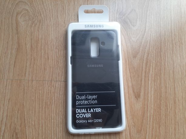 Nowe etui case Samsung Galaxy A6+ oryginał Samsung Dual Layer Cover