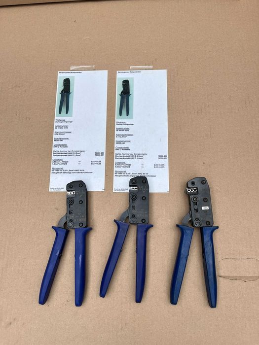 Zaciskarka Harting  • HAN D • Zakres od 0.14mm do 2.5 mm2