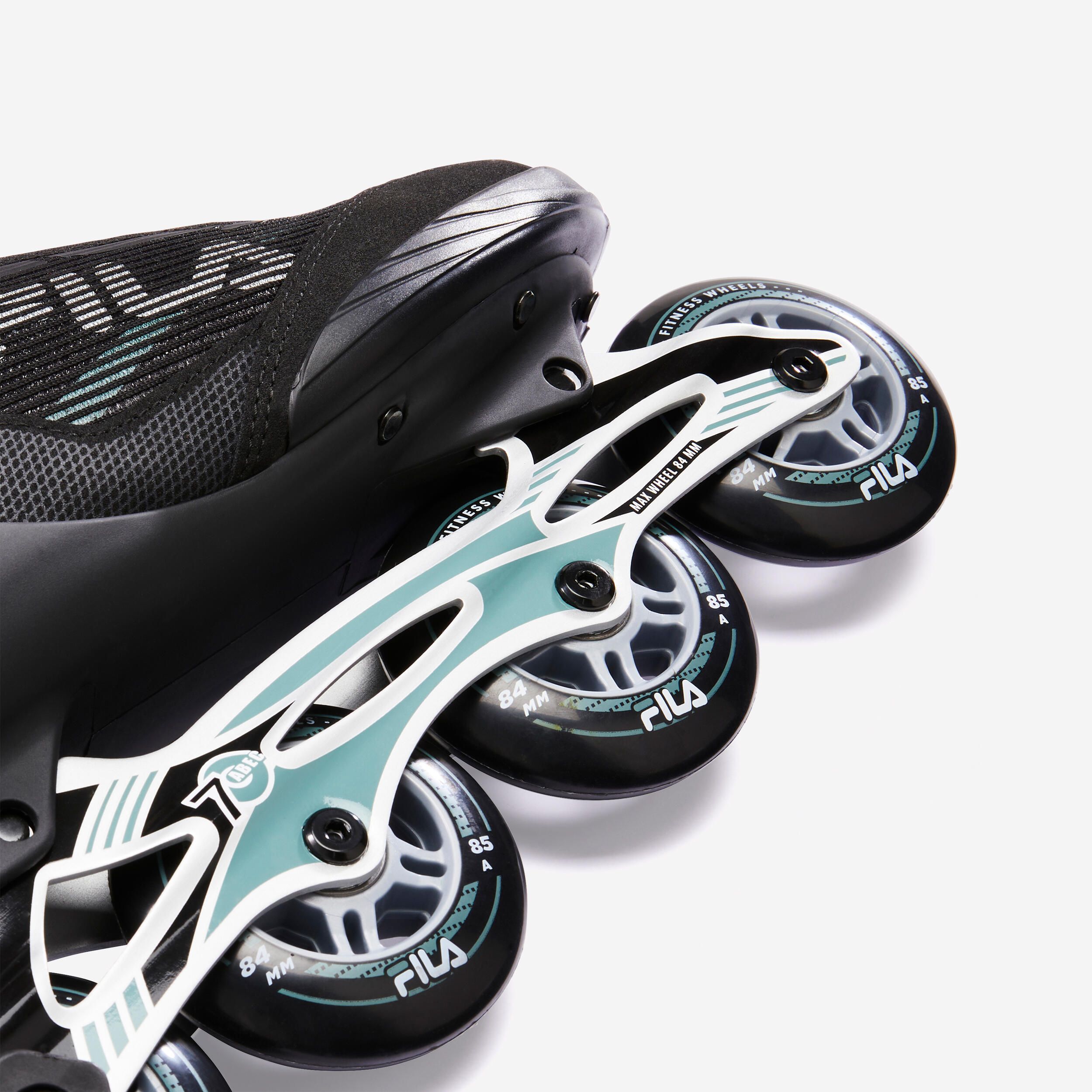 PATINS EM LINHA FILA PRIMO AIR ZONE 84 mm PRETO VERDE
