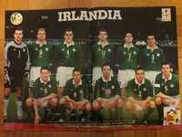 Irlandia 2001 - plakat z gazety Piłka Nożna