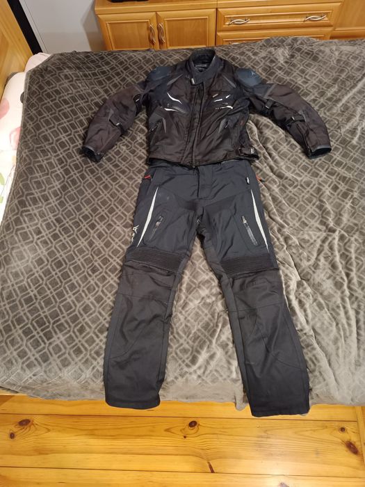 Kurtka i spodnie motocyklowe rozmiar L