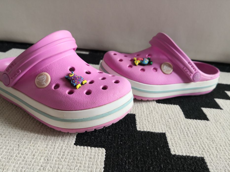 Crocs c10 różowe
