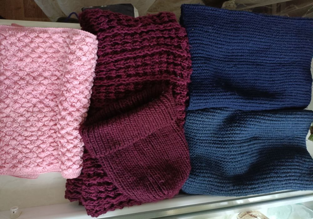 Зимова шапка, набір шапка хомут