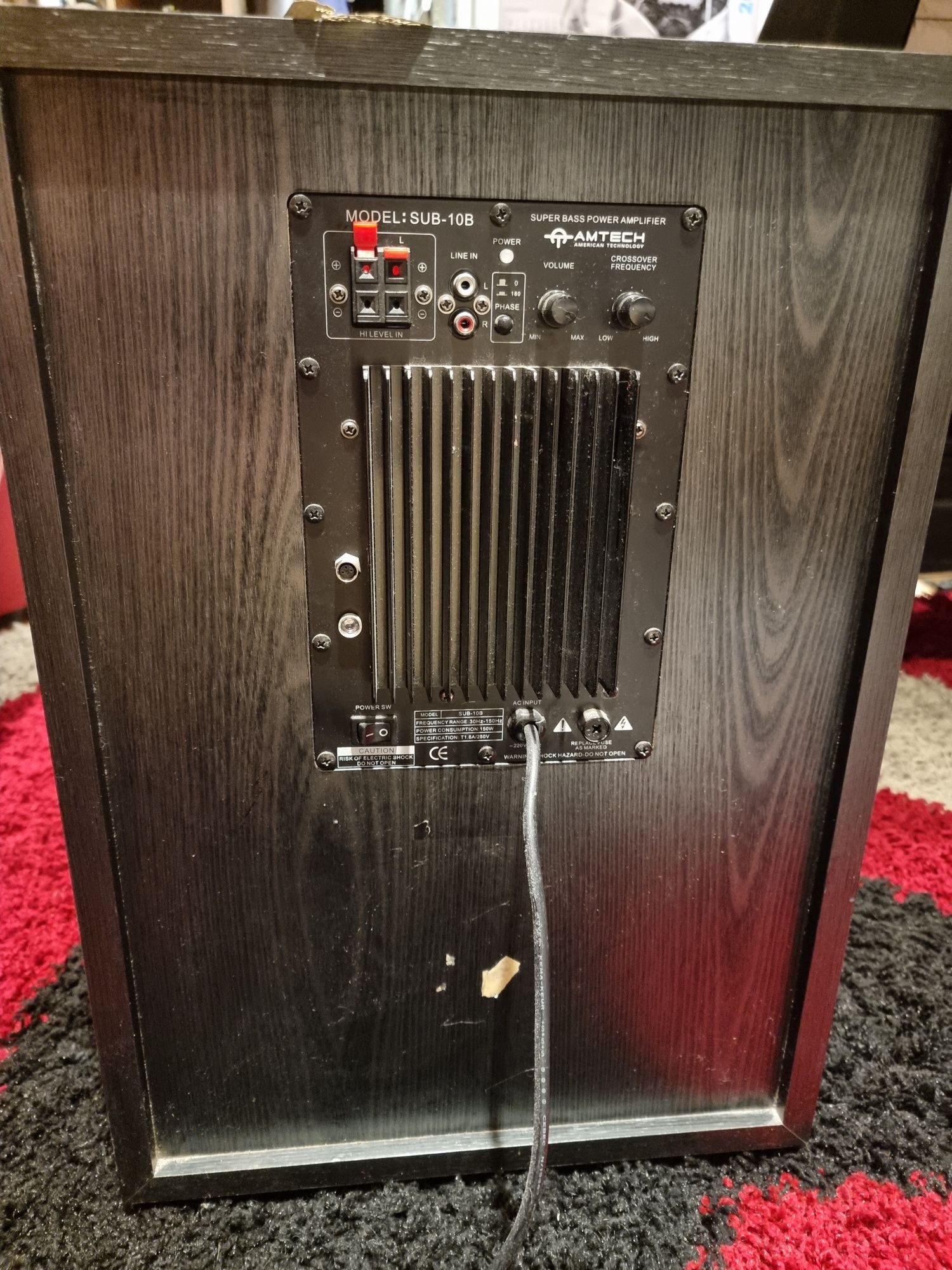 Subwoofer amtech sub -10b