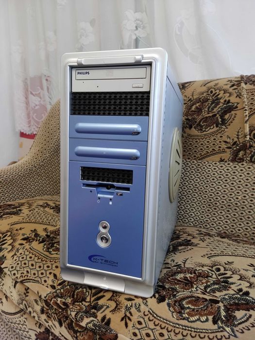 Системный блок_Материнская плата Gigabyte, CPU, память.