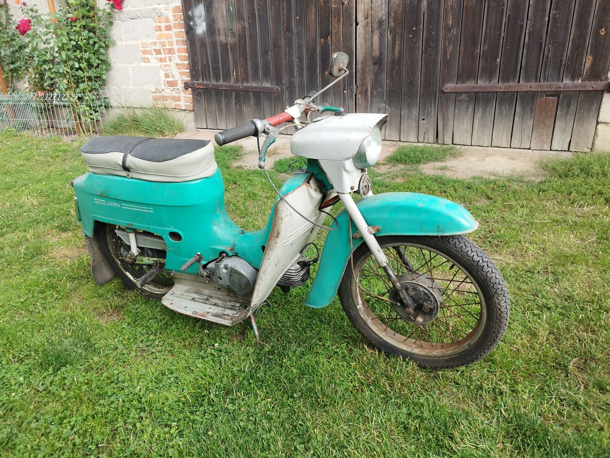 Jawka 50 Jawa 220 pancerka kaczka zarejestrowana OC przegląd skuter
