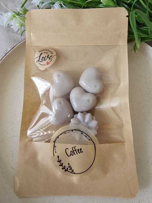 100% sojowy wosk do kominka o zapachu Coffee 30 g