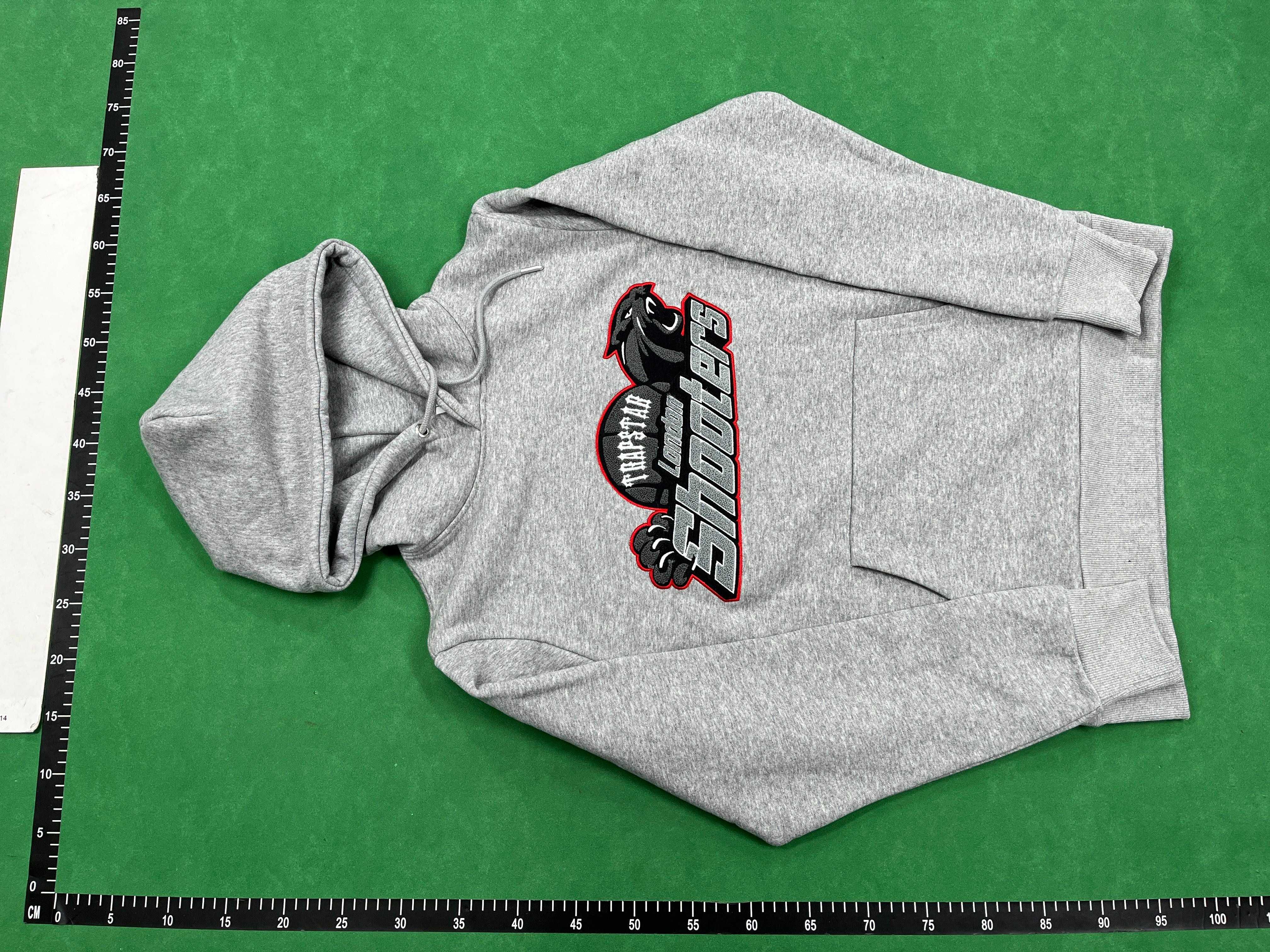 Trapstar Tracksuit Gray/Red GOAT