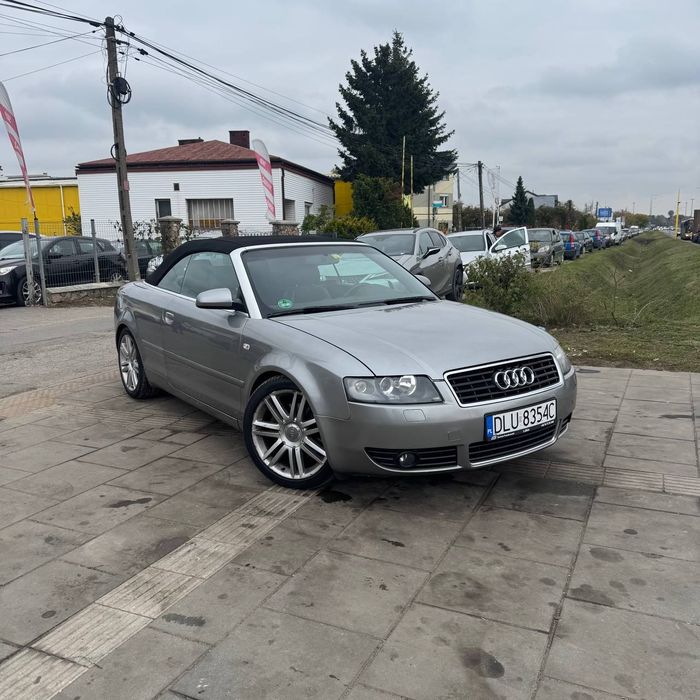 Na sprzedaż Audi A4 1.8T LPG//Kabrio//Mały przebieg//Idealny stan//