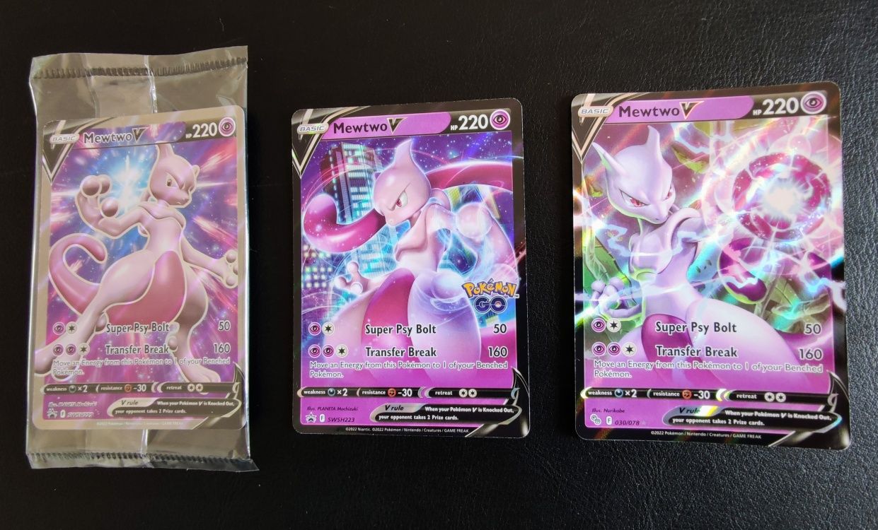 Cartas Pokémon (Mewtwo)