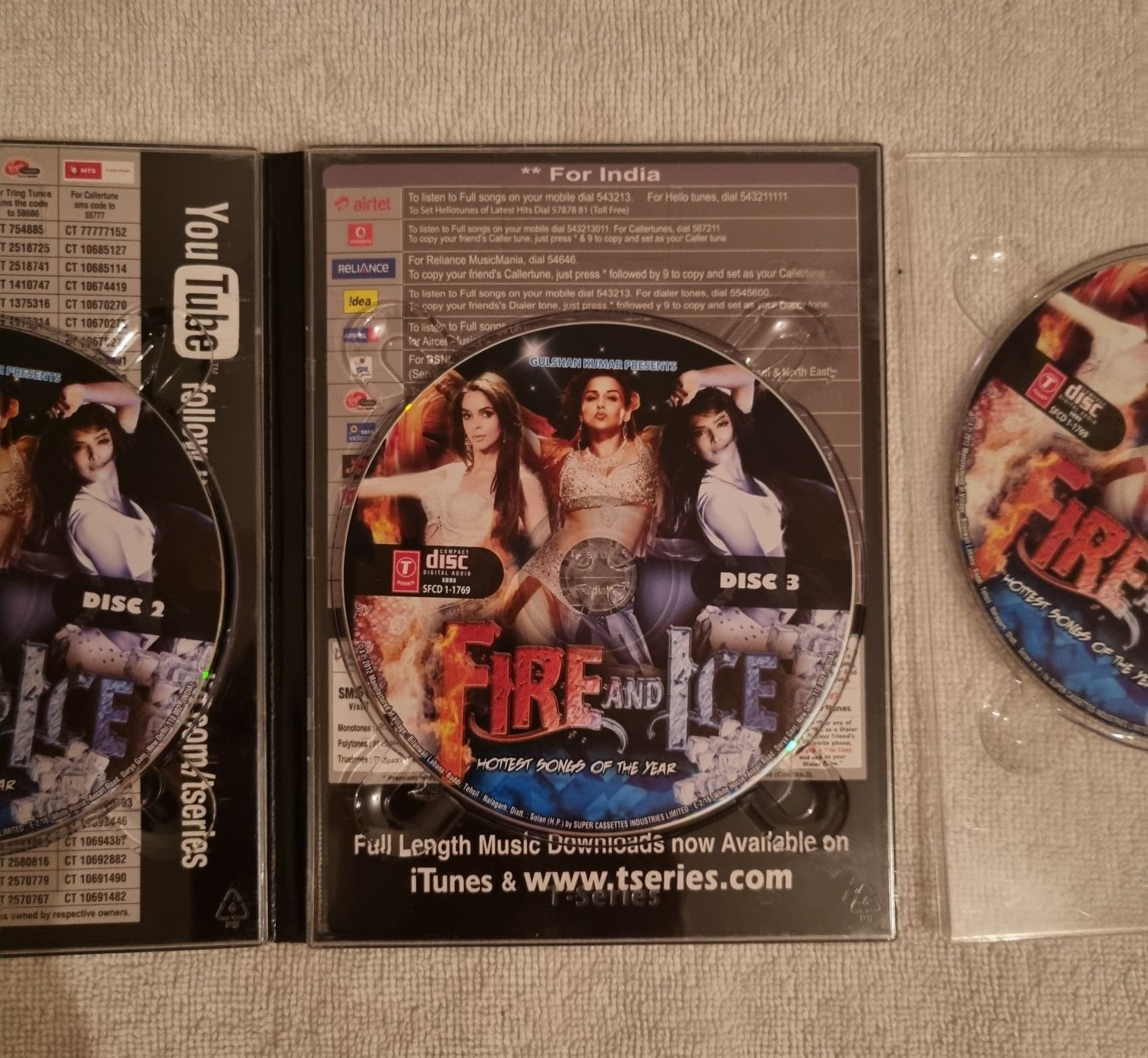 Fire and Ice 3 Cds