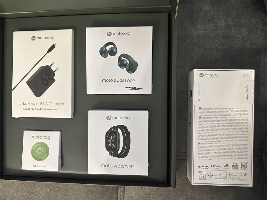 Motorola EDGE 70 + akcesoria