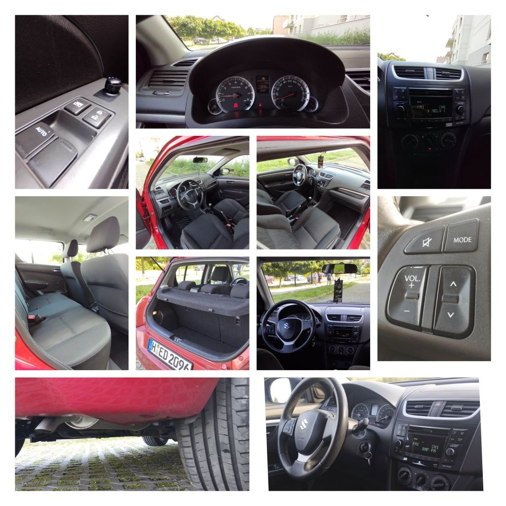Suzuki Swift lift 2010r 1.3b Klima / Alufelgi / Sprowadzony z Niemiec