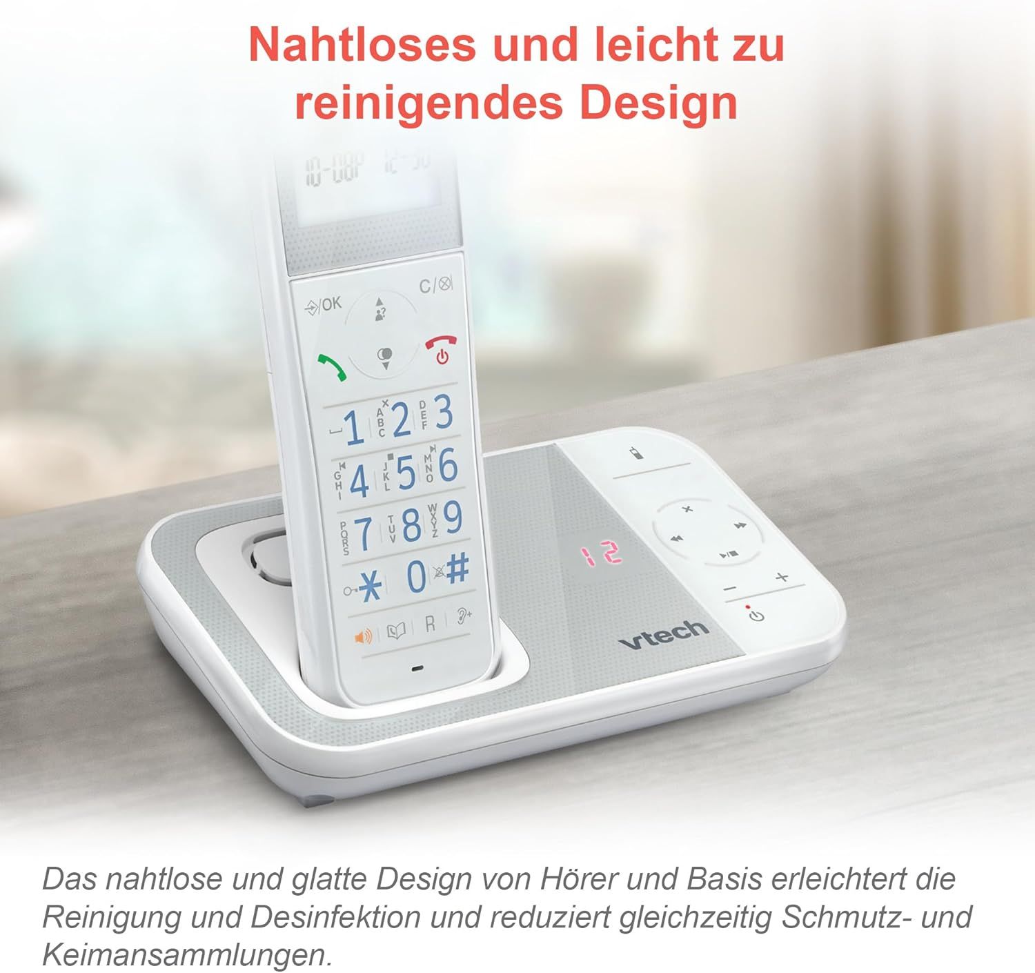 Vtech XS1051 Telefon bezprzewodowy z Automatyczną Sekretarką