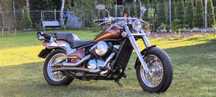 Kawasaki wulkan vn 800+ bobber zamiana