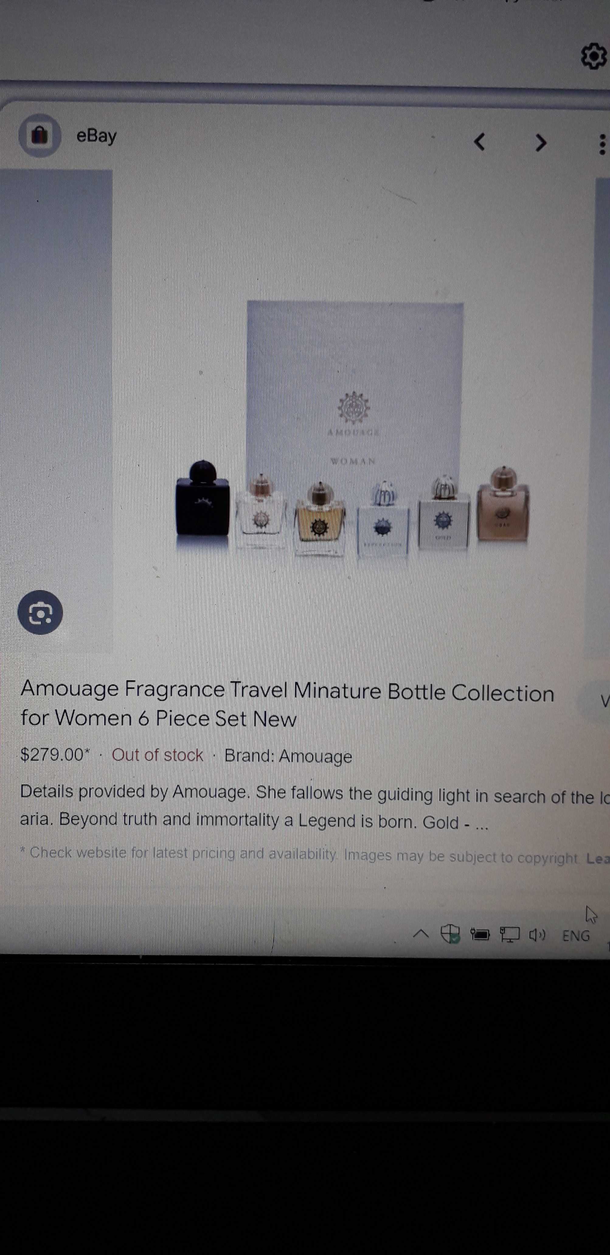 Духи Amouage Mini Perfume Women ОРИГІНАЛ