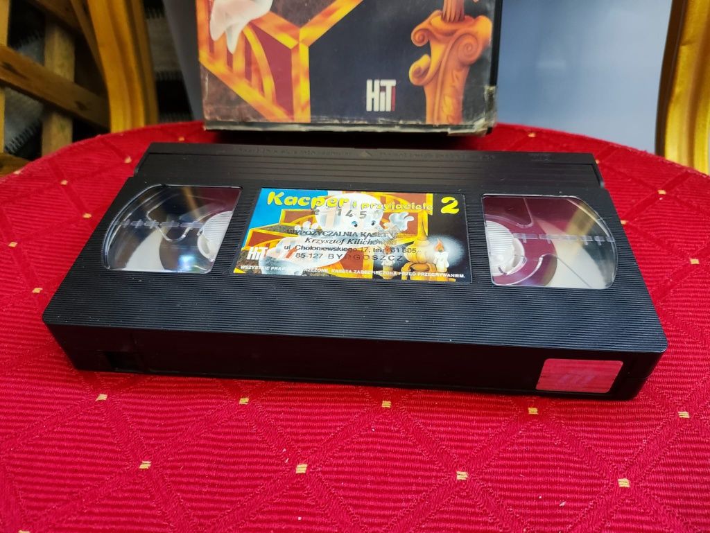 3. Kacper i Przyjaciele 2 kaseta VHS video Casper