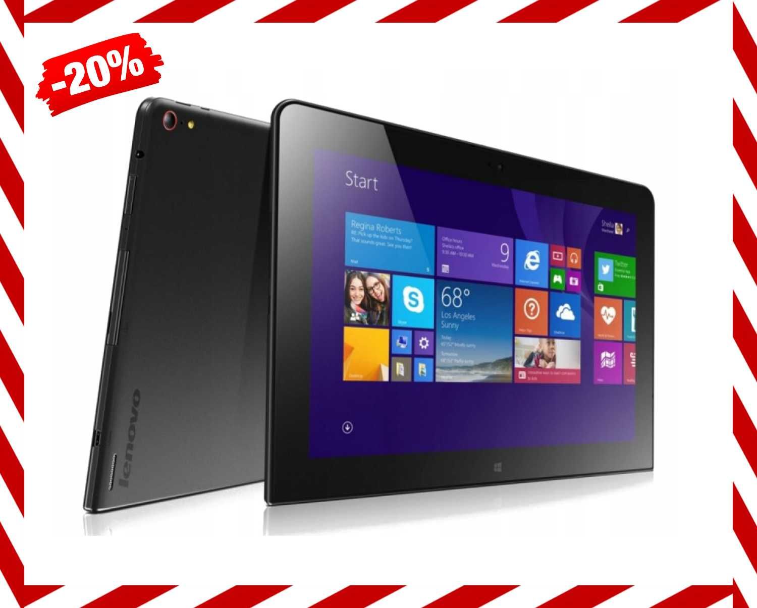 NOWOCZESNY TABLET Lenovo ThinkPad 10 4GB Win 10 IPS HDMI WiFi  -20%