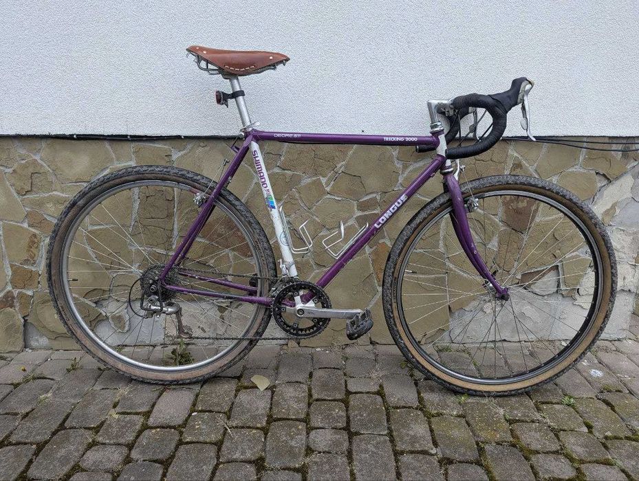 Гревел Циклокросс Шоссейний велосипед Сталь Хромоль колеса 28х47