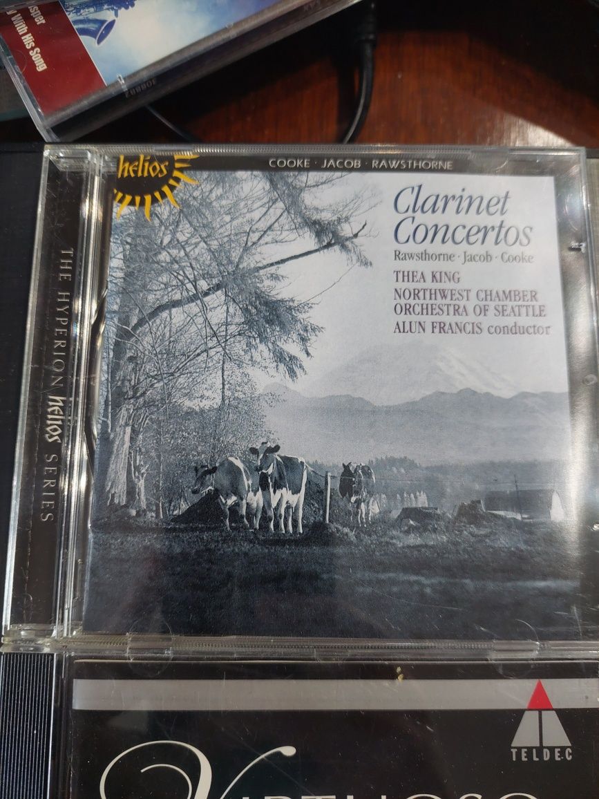 3 CDS trompete e clarinete concertos