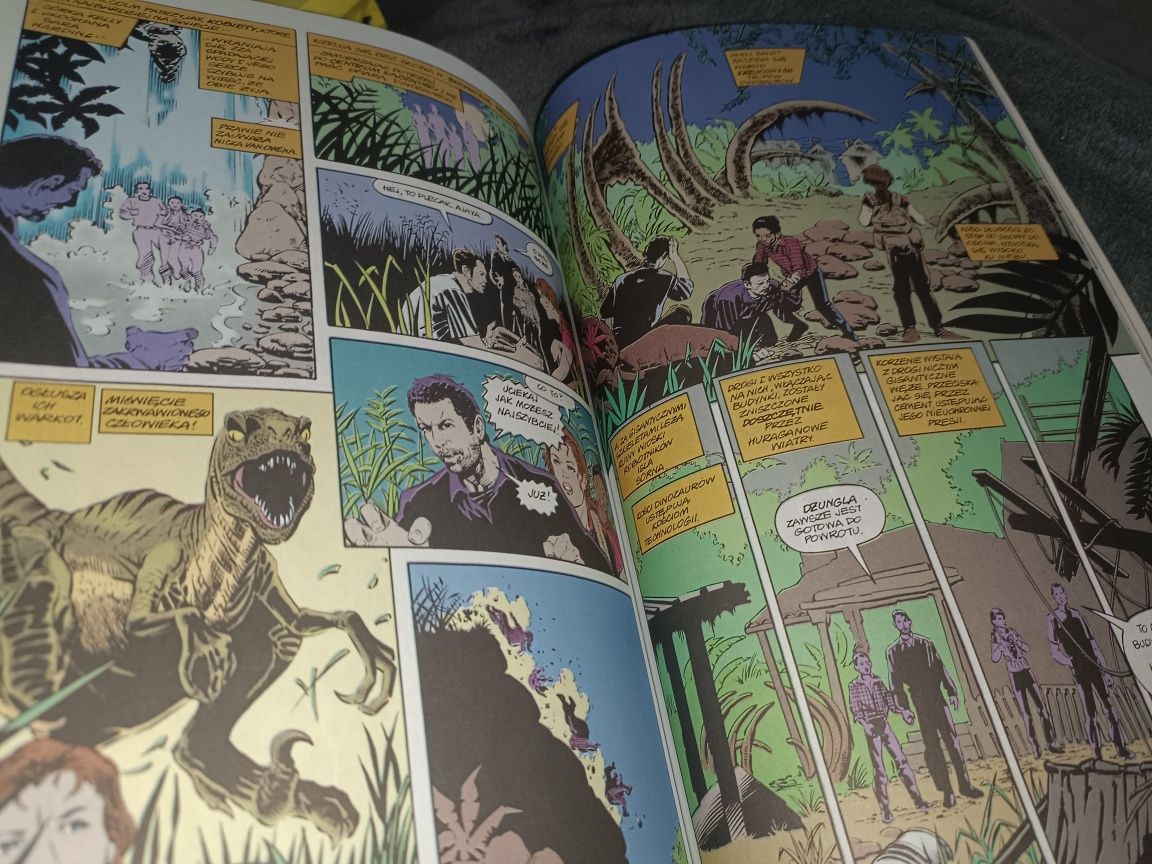 Komiks zaginiony świat jurassic park 1997