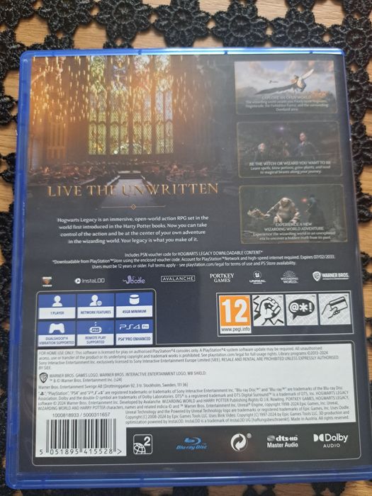 Hogwarts Legacy PL ZAMIANA  ps4 ps5