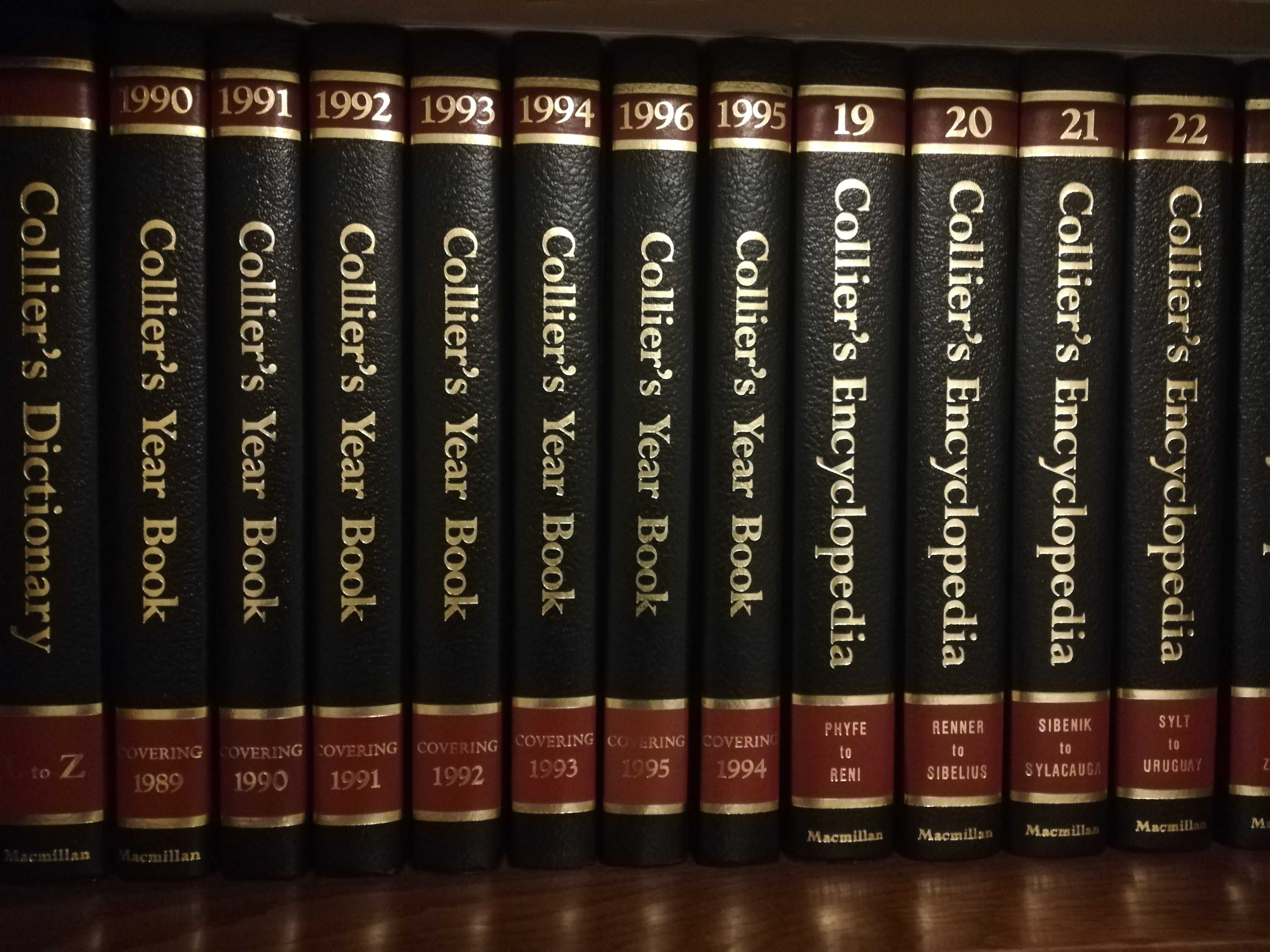 Enciclopédia - Collier´s Encyclopedia
