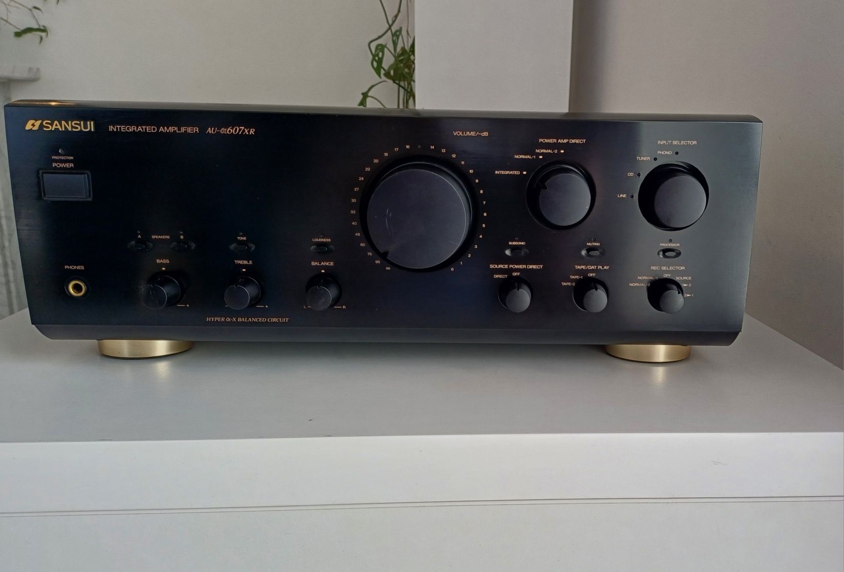 Wzmacniacz SANSUI AU ALPHA607XR + Transformator gratis