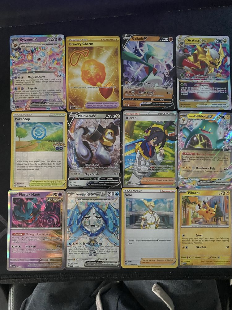 Karty Pokemon HOLO Różne serie