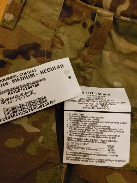 Брюки US Army OCP Multicam  Scorpion W2