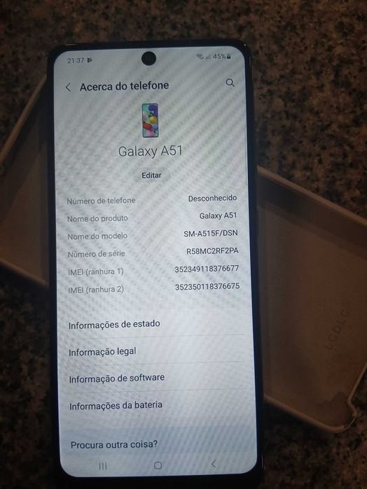 Samsumg A51 restaurado negociável