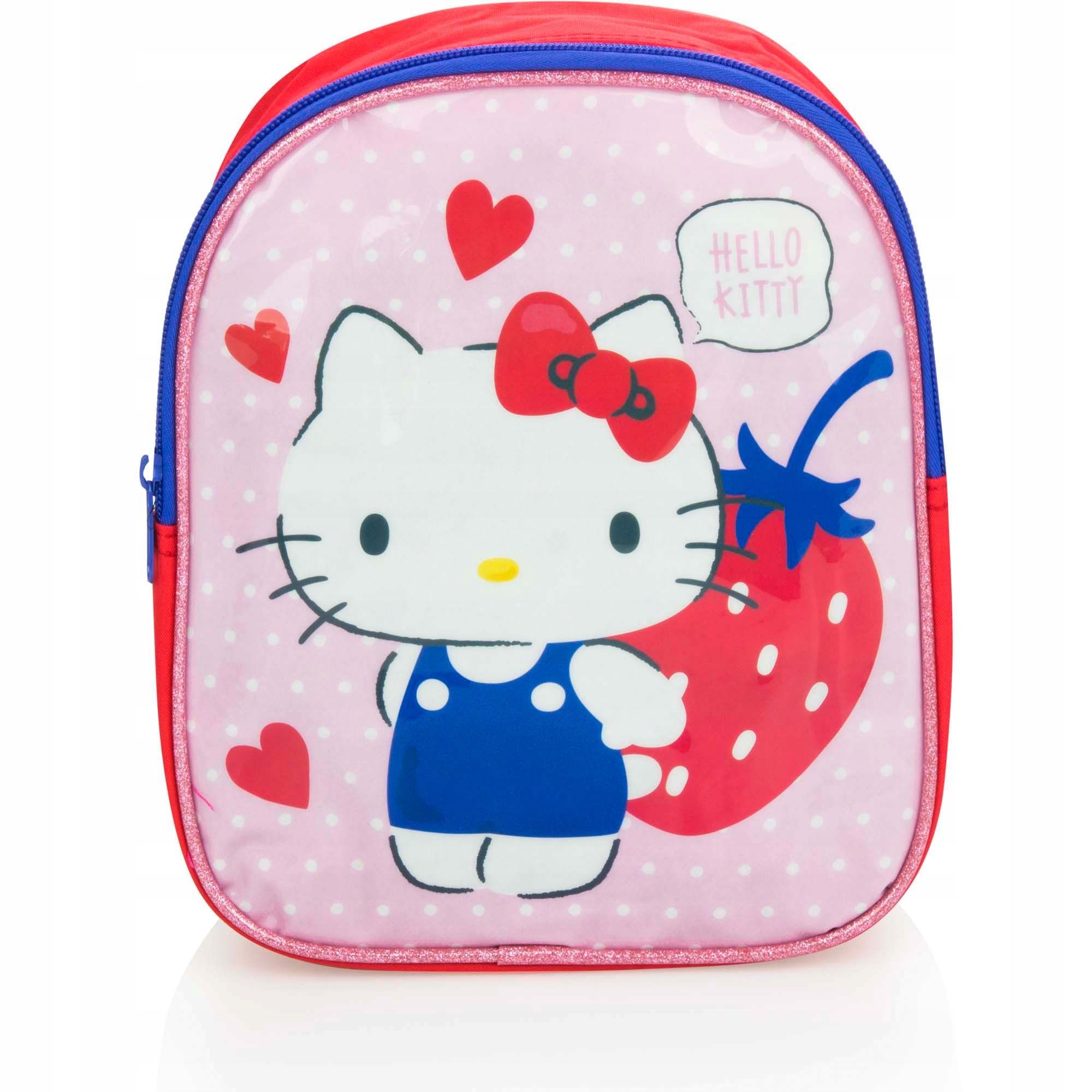 Plecak Plecaczek Hello Kitty Kotek 24Cm Mały Trusk