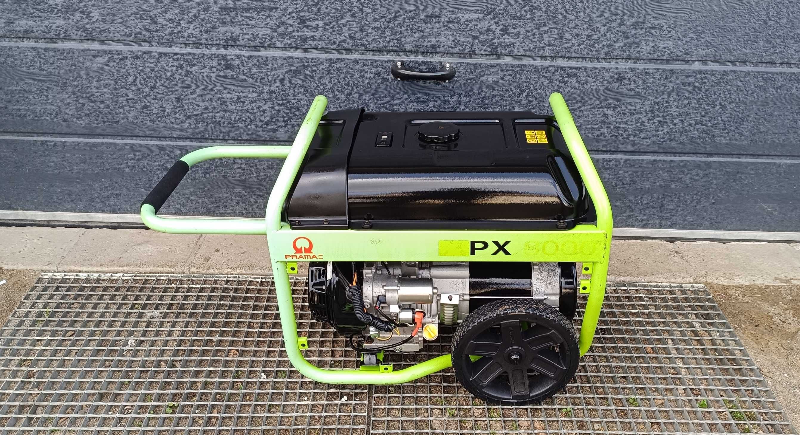 Agregat prądotwórczy Włoski Pramac PX8000 AVR 5.4kW 2017r EL.Starter