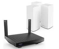 System mesh Wi-Fi 6 Linksys 1 router AX5400 + 3 węzły AX3000