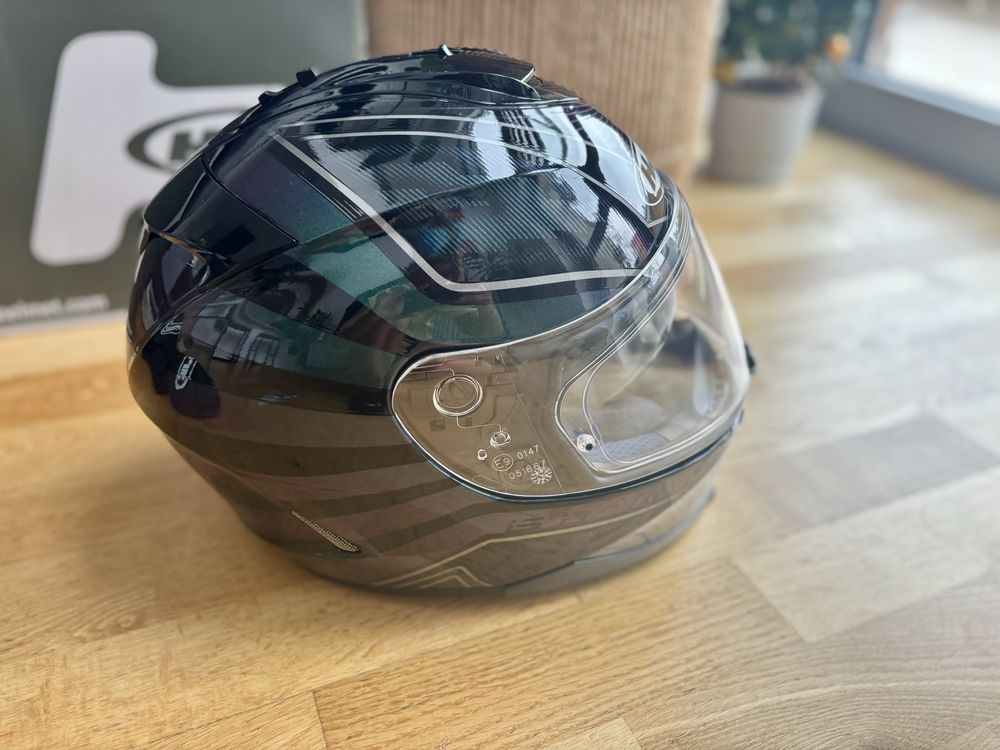 Kask Szczękowy Kameleon HJC S IS-17 Pinlock + Interkom MaxTo M2