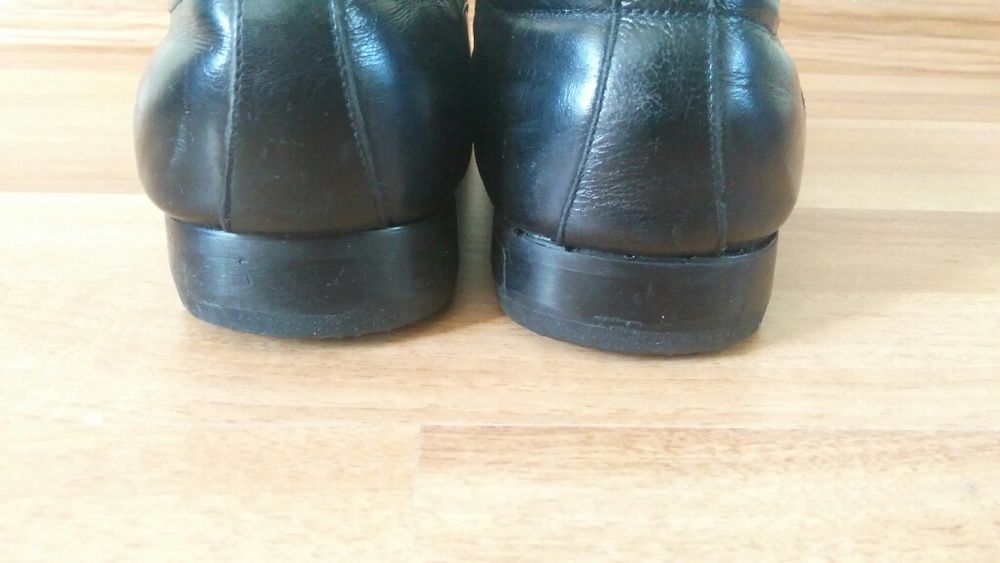 Мужские туфли черные кожаные размер 45 по стельке размер 29,5 см