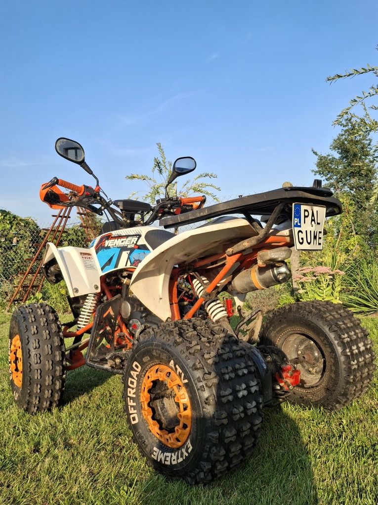 Quad 125cc półautomat 3+1